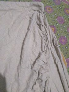 Light Beige Palazzo Pants