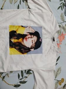 Graphic Print White T-Shirt