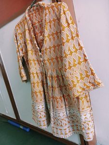 Beautiful Mustard Colour Casual Wear Top