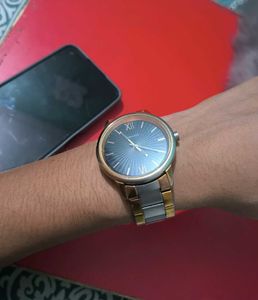Sonata Quartz Analog Stainless Steel Strap Watch
