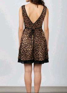 Stylish Chic Leopard Print Mini Dress