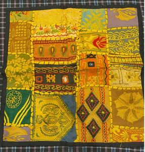 Boho Patchwork Throw Pillow Cover