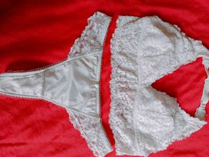 Lace Bralette &amp; Thong Set