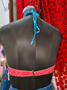 stone embellished bikini top