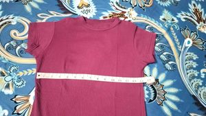 ROUND NECK ONE PIECE DRESS
