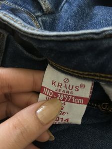 Classic Blue Skinny Fit Jeans for women