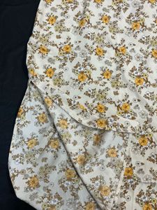 FOREVER 21 Floral Print Midi Dress with Spaghetti