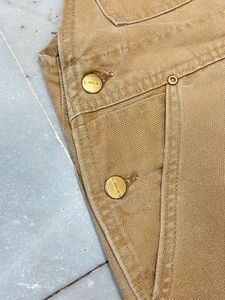 Carhartt Tan utility dungaree