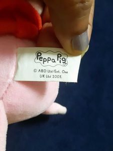 2 Peppa Pig Plush Toys