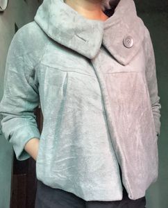Cozy Grey Fleece Jacket