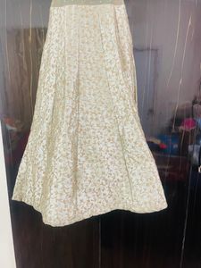 Beautiful Gown Heavy Thread Work