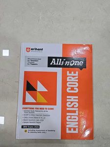 All in one for class 12 English cbse