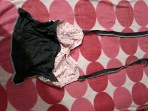 pink polka dot halter neck top