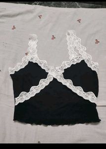 Lace Trim Cami Top