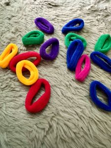 Colorful Hair Ties Set