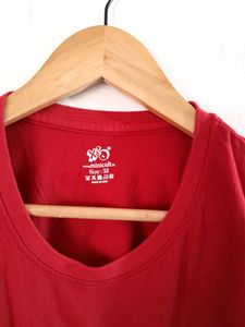 Red Printed T-Shirt (Boys)