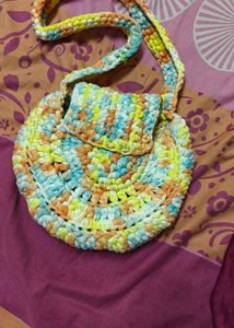 Handmade Crochet Oreo Bag