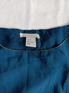 Teal Blue Casual Dress