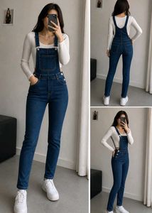 Denim Overalls