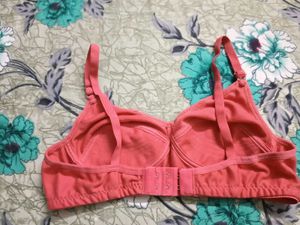 Peach Colour Body Girl Lingerie Bra