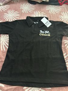 Available -Coach Cord Set- black Colour M Size