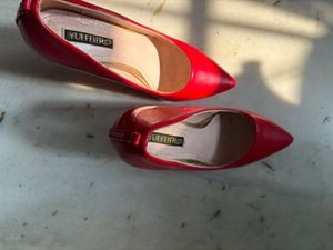 Elegant Red Stiletto Heels