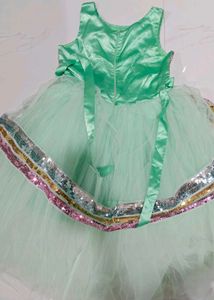 Toyballoon Mint Sequin Party Dress upto 10 years