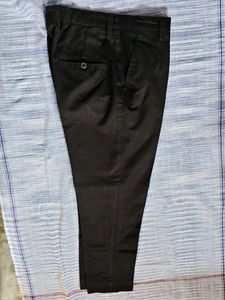 New stiched no28 Classic Black Chinos Pant, it's a