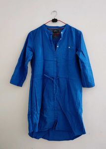 Stylish Blue Casual Dress