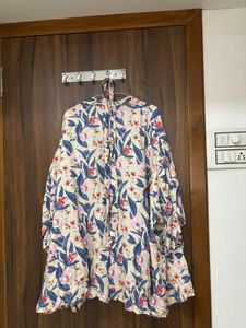 Floral Print Kimono