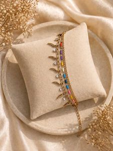 Bracelet and anklet Boho Beaded Charm