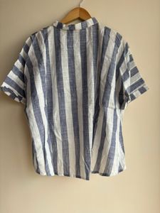 Striped Hi-Low Top with tag