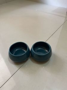 Ceramic mini bowl/ tealight candleholder (Set of 2