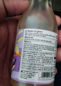 Plum Body Lovin' Vanilla Vibes Mist