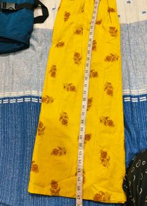 Yellow Printed dress