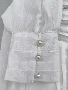 Elegant White Sheer Blouse