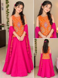 Designer Lehenga Choli Set for Girls