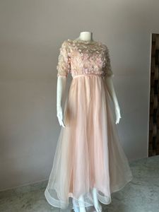 Pink Floral Tulle Gown NO DISCOUNT ❌