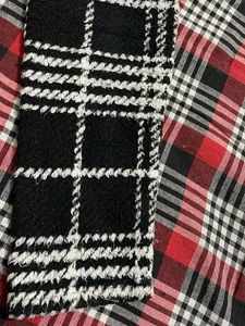 Stylish Plaid coat women
