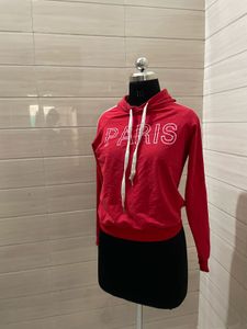 Red 'Paris' Hoodie
