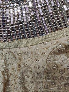 Gorgeous Gold Embellished Blouse