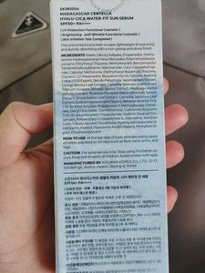 SKIN1004 Hyalu-Cica Water-Fit Sun Serum SPF50+