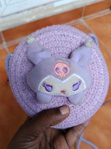 Cute Purple Sling Bag
