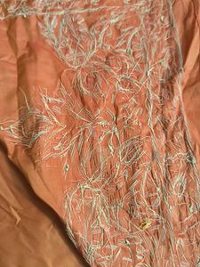 vintage Zardosi hand work saree