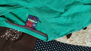 Men's Green Casual T-Shirt
