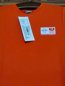 Puma Orange Team India T-Shirt