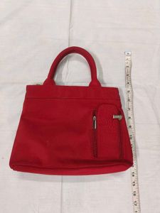 Bright Red Purse Bag for Ladies
