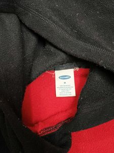 Old Navy Red &amp; Black Hoodie