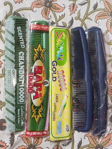 Combo Pack Of 5 Combs