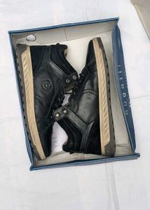 Men's Black Leather Boots